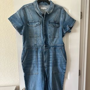 Good American Denim Jumpsuit (NWOT)